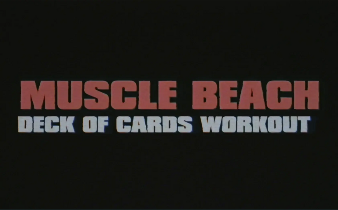 Deck of Cards Workout