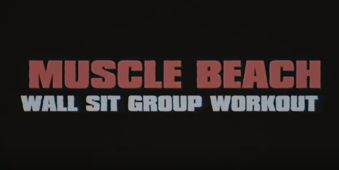 Wall Sit Workout- Group