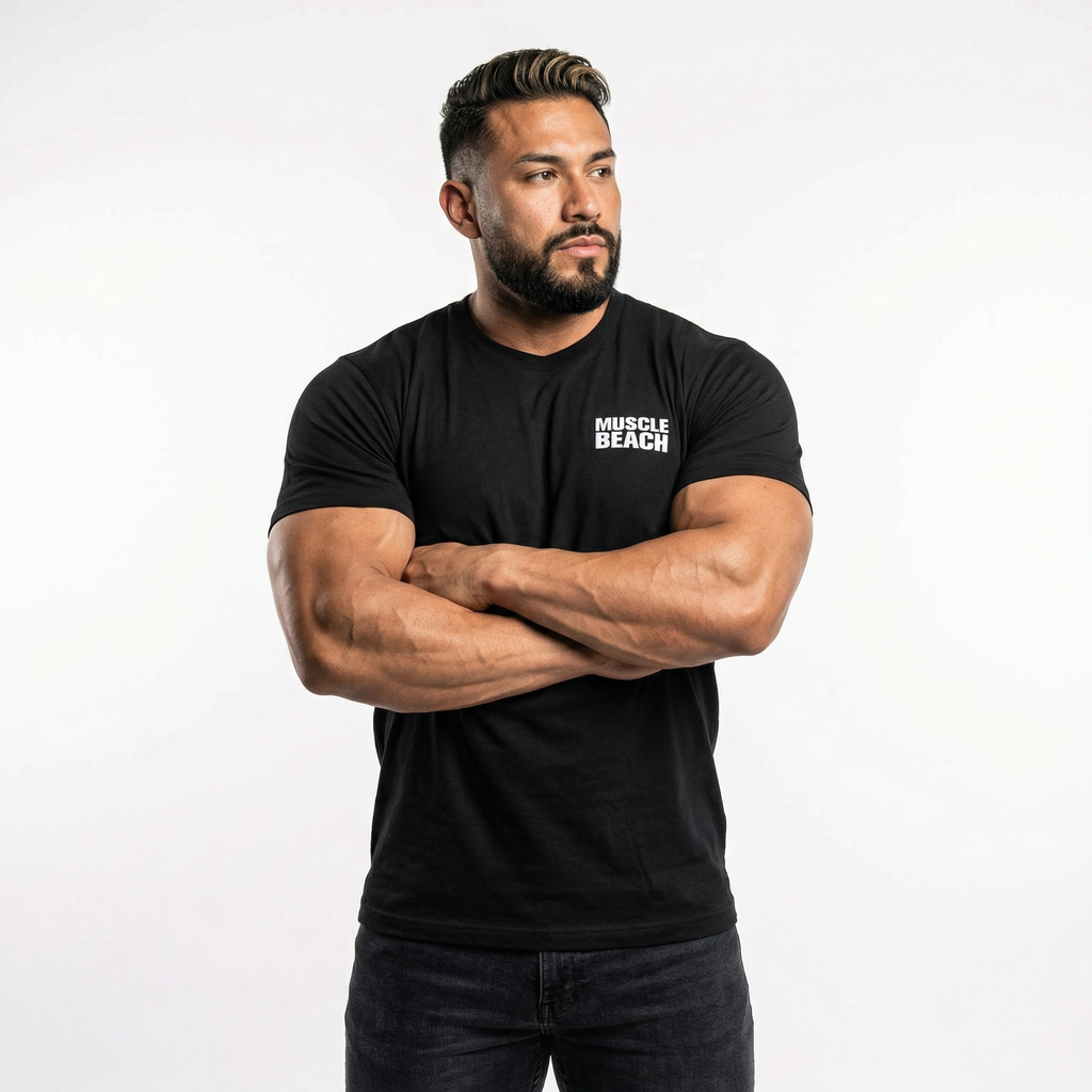 Embroidered Stack T-Shirt