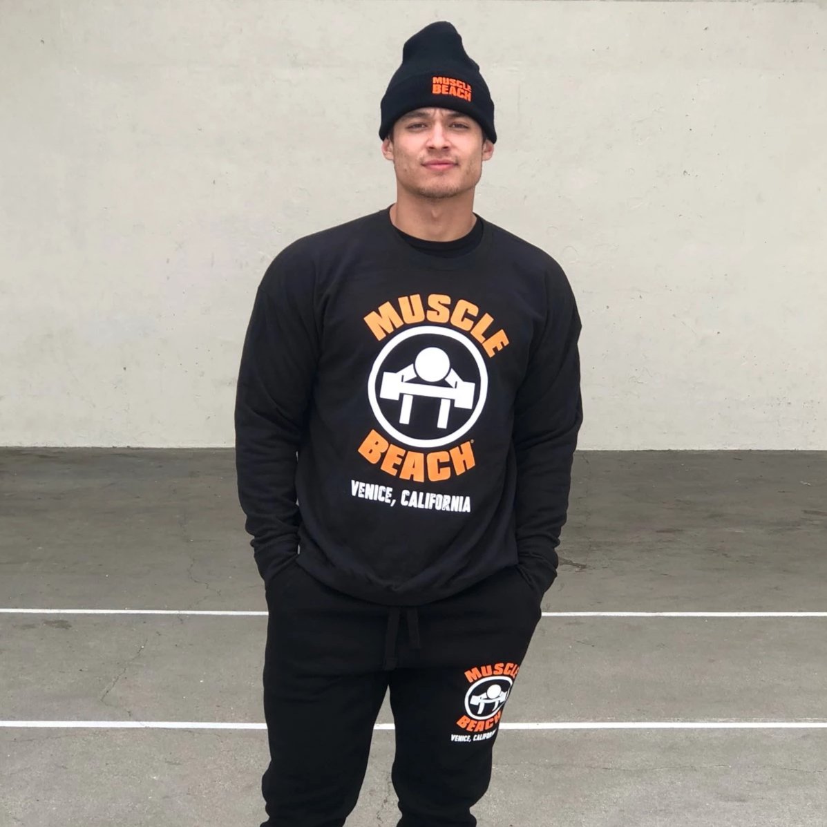 OG LOGO CREWNECK - Muscle Beach