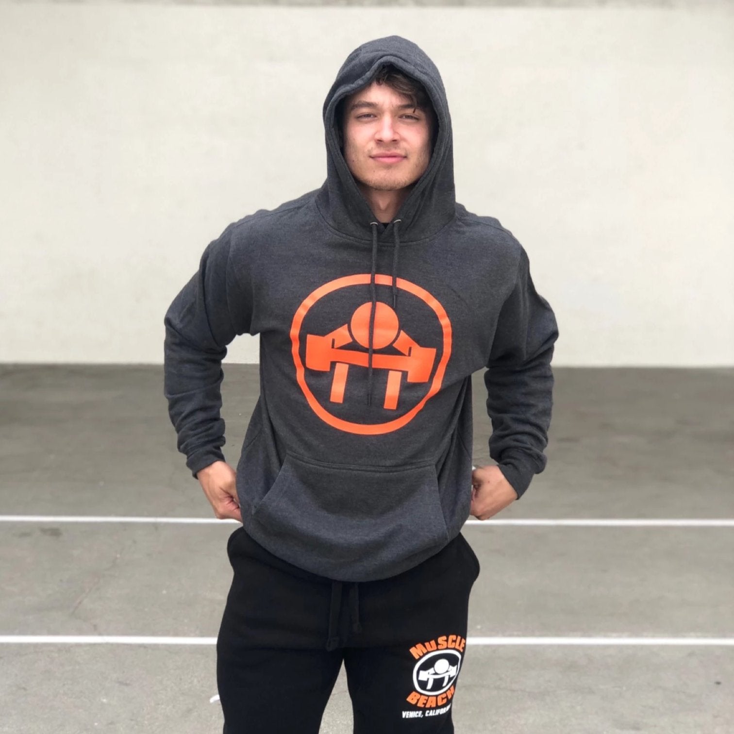 CIRCLE LOGO SWEATSHIRT - Muscle Beach