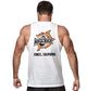 SHARK CRUNCH TANK TOP - Muscle Beach