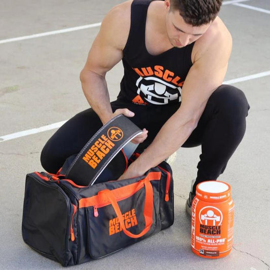 Muscle Beach Duffel Bag - Muscle Beach