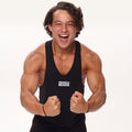 Stack Logo Stringer Tank - Muscle Beach